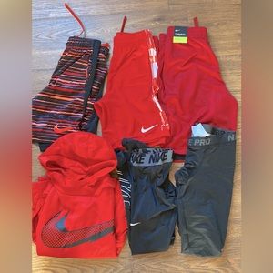 Nike Boys Clothing Lot - Red and Black